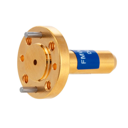 Conical Gain Horn Waveguide Antenna, WR-5, 140 GHz to 220 GHz, UG-387/U Round Cover Flange, 15 dBi Nominal Gain FMWAN1066