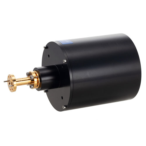 Lens Horn Waveguide Antenna, WR-15, 55 GHz to 65 GHz, UG-385/U Round Cover Flange, 32 dBi Nominal Gain FMWAN1077