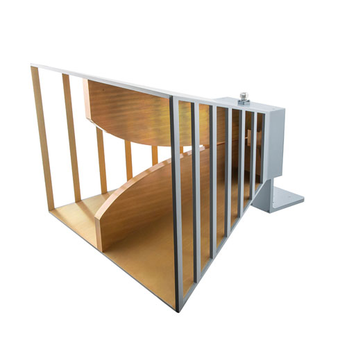 Broadband Gain Horn Antenna,  0.6 GHz to 6 GHz 11 dBi Gain, N Type Female Connector FMWAN1150