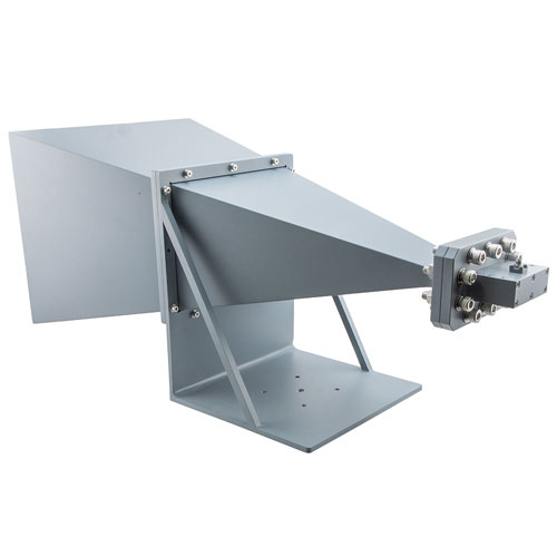 Broadband Gain Horn Antenna, 4 GHz to 8 GHz 20 dBi Gain, SMA Female Connector FMWAN1157