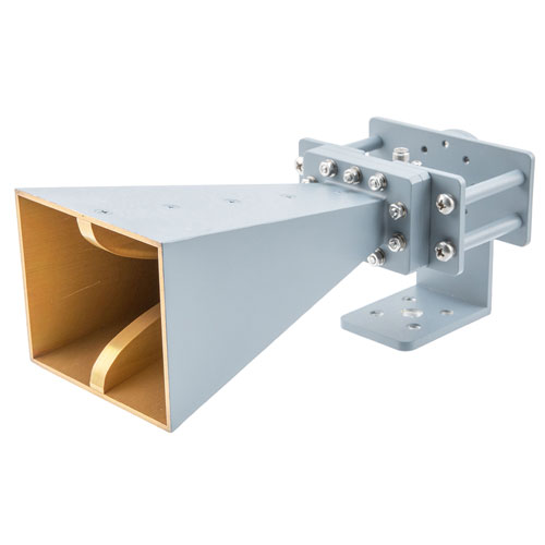 Broadband Gain Horn Antenna, 6 GHz to 18 GHz 15 dBi Gain, SMA Female Connector FMWAN1158