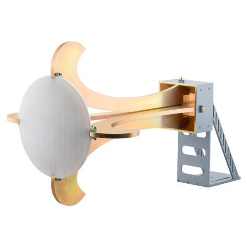 Broadband Horn Antenna, Dual Polarized 0.8 GHz to 11 GHz 15 dBi Gain, SMA Female Connector FMWAN1163