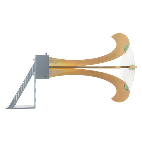 Broadband Horn Antenna, Dual Polarized 0.8 GHz to 11 GHz 15 dBi Gain, SMA Female Connector FMWAN1163