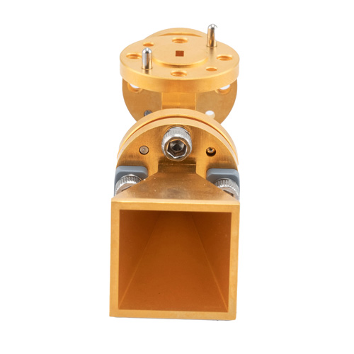 Broadband Horn Antenna, Dual Polarized 93 GHz to 95 GHz 22 dBi Gain, WR-12 Wavegiude Input FMWAN1174