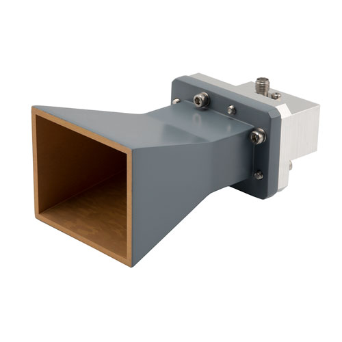 WR-137 Standard Gain Horn with 10 dBi gain, SMA Female connector FMWAN137-10SF