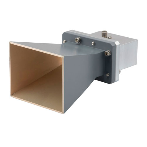 WR-187 Standard Gain Horn with 10 dBi gain, SMA Female connector FMWAN187-10SF