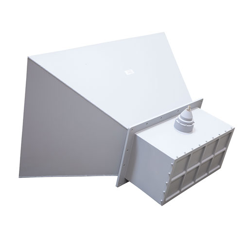 WR-2300 Waveguide Standard Gain Horn Antenna Operating From 320 MHz to 490 MHz, 10 dBi Gain with N Type Female Connector FMWAN2300-10NF