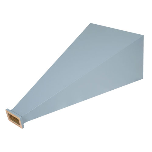 WR-284 Standard Gain Horn Antenna Operating From 2.6 GHz to 3.95 GHz, 20 dBi Nominal Gain, CMR-284 Flange FMWAN284-20
