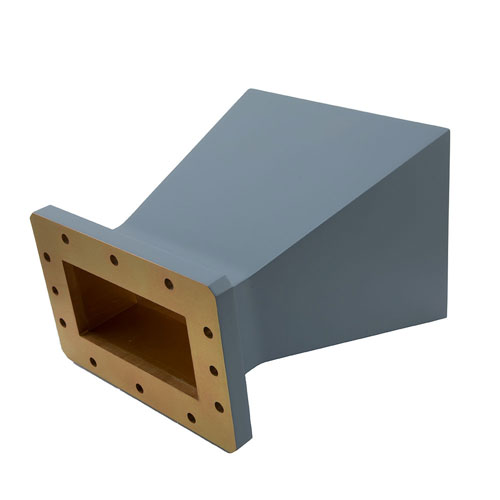 WR-430 Standard Gain Horn Antenna Operating From 1.7 GHz to 2.6 GHz, 10 dBi Nominal Gain, CPR-430F Flange FMWAN430-10