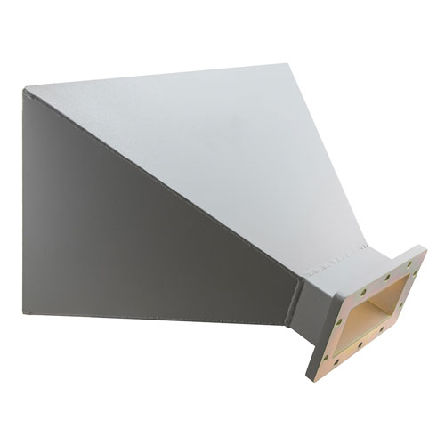WR-510 Waveguide Standard Gain Horn Antenna Operating From 1.45 GHz to 2.2 GHz, 15 dBi Gain with CPR-510F Flange FMWAN510-15