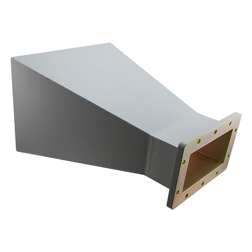 WR-650 Waveguide Standard Gain Horn Antenna Operating From 1.13 GHz to 1.73 GHz, 10 dBi Gain with CPR-650F Flange FMWAN650-10