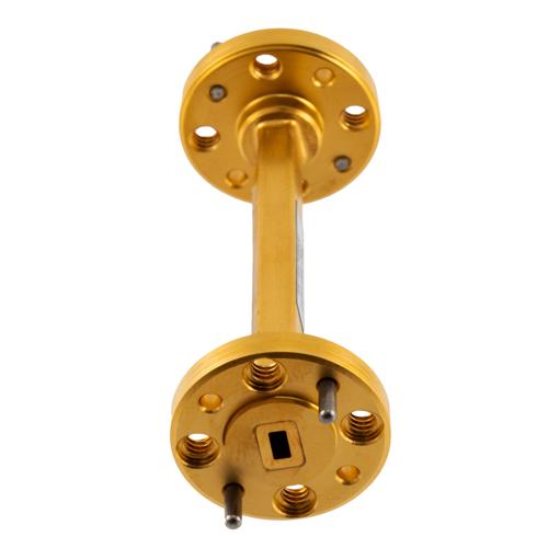 WR-12 Waveguide Fixed Attenuator, 30 dB, Operating from 60 GHz to 90 GHz, UG-387/U Round Cover Flange, Rated to 0.1 Watt FMWAT1020-30