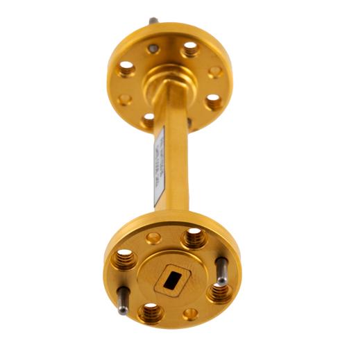 WR-12 Waveguide Fixed Attenuator, 30 dB, Operating from 60 GHz to 90 GHz, UG-387/U Round Cover Flange, Rated to 0.1 Watt FMWAT1020-30