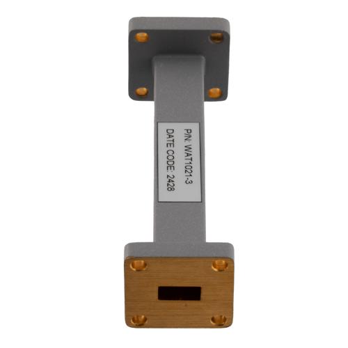 WR-34 Waveguide Fixed Attenuator, 3 dB, Operating from 21.7 GHz to 33 GHz, UG-1530/U Square Cover Flange, Rated to 0.5 Watt FMWAT1021-3