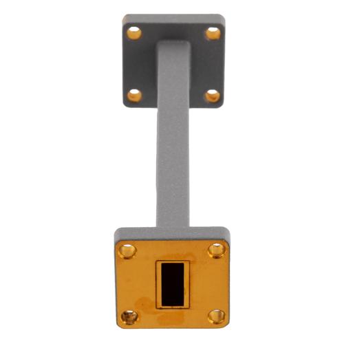 WR-42 Waveguide Fixed Attenuator, 10 dB, Operating from 17.6 GHz to 26.7 GHz, UG-595/U Square Cover Flange, Rated to 1 Watt FMWAT1022-10