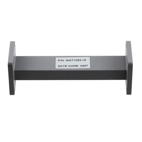 WR-90 Waveguide Fixed Attenuator, 10 dB, Operating from 8.2 GHz to 12.4 GHz, UG-39/U Square Cover Flange, Rated to 2 Watt FMWAT1023-10
