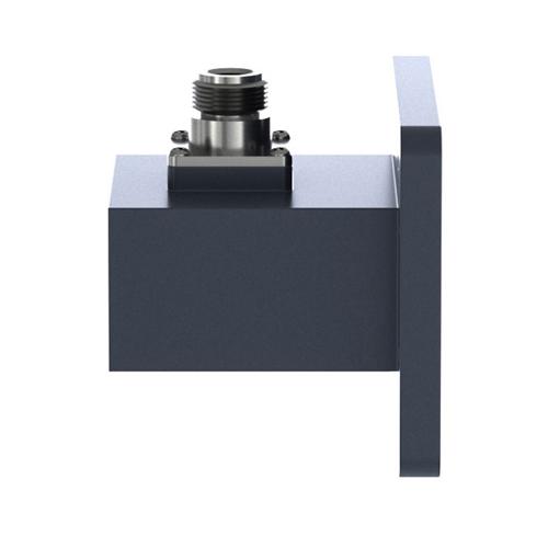WR-229 Waveguide to Coax Adapter with a CPR-229F flange and N Type Female Connector, Operating from 3.22 GHz to 4.9 GHz FMWCA1124