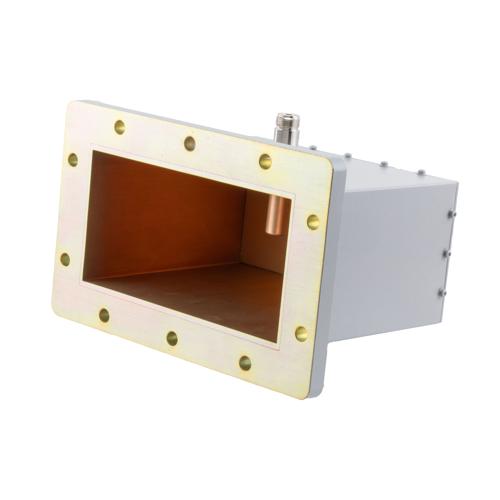 WR-650 to N-Type Female Waveguide to Coax Adapter CPR650F Flange With 1.13 GHz to 1.73 GHz FMWCA1131