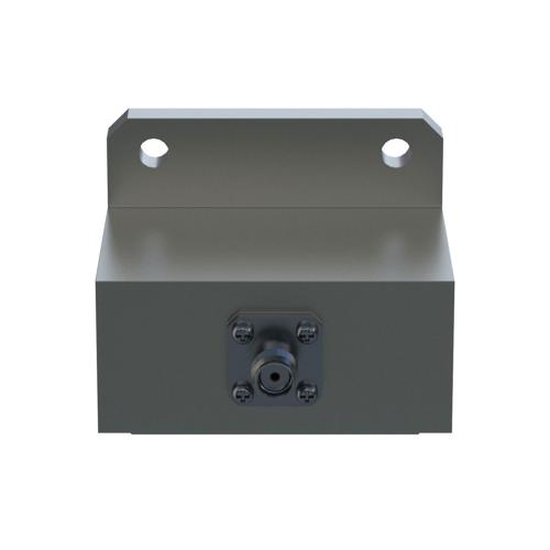 WR-112 Square Type Flange to End Launch SMA Female Waveguide to Coax Adapter Operating from 7.05 GHz to 10 GHz FMWCA9865