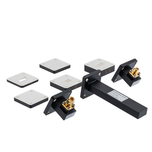 Calibration Kit WR-62 Operating From 11.9 to 18 GHz Including Waveguide to Coax Adapter, Termination, Short, and Offsets Components FMWCK1002