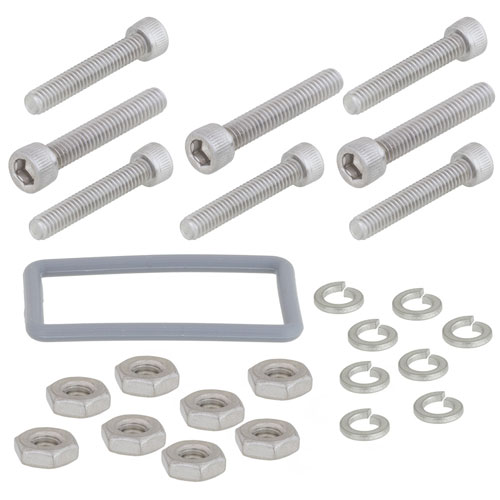 WR-112 Waveguide Gasket kit for CPR Grooved Flange is Non-Conductive FMWGK1009