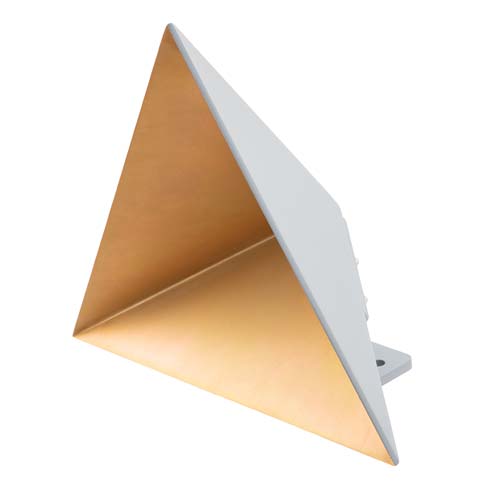 8 inches Edge Length, Trihedral Corner Reflector, Gray FMWRL0800