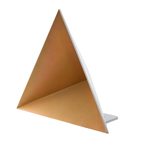 16 inches Edge Length, Trihedral Corner Reflector, Gray FMWRL1600