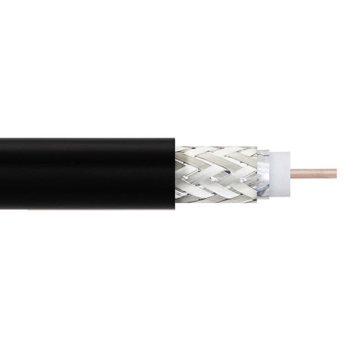 Times Microwave LMR-LW195 Low Loss Flexible Coax Cable (by foot) Black PE Jacket Light Weight LMR-LW195-FT