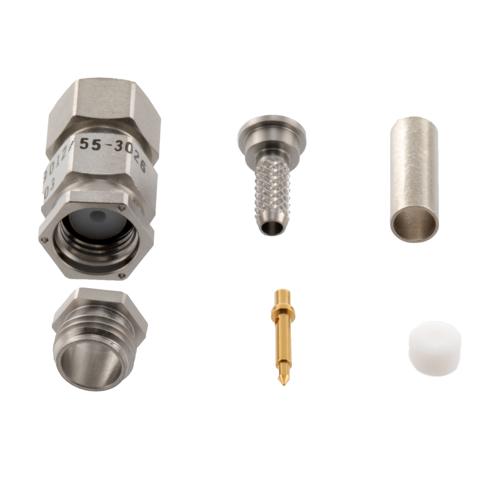 M39012/55-3026 SMA Male Connector Crimp/Solder (Captive Contact) Attachment for RG316, RG174, RG188 Cable M39012/55-3026-00795