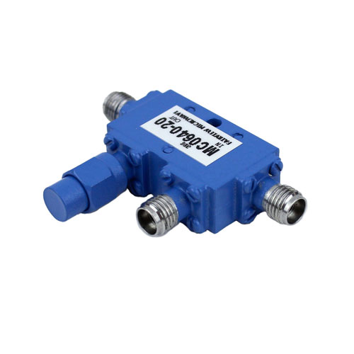 2.92mm Directional Coupler 20 dB Coupled Port From 6 GHz to 40 GHz Rated To 20 Watts MC0640-20