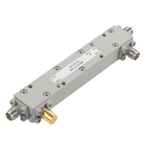 SMA Directional Coupler 6 dB Coupled Port From 700 MHz to 2.7 GHz Rated To 50 Watts MC0727-06