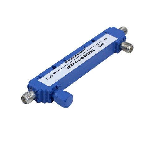 SMA Directional Coupler 20 dB Coupled Port From 500 MHz to 1,000 MHz Rated To 50 Watts MC2011-20