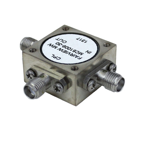 SMA Directional Coupler 30 dB Coupled Port From 5 MHz to 1,000 MHz Rated To 3 Watts MC51008-30