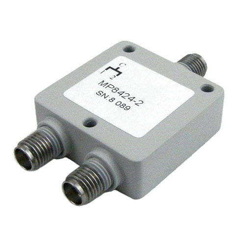 2-Way SMA RF Coax Power Splitter Divider Combiner - 2-8GHz, Female Connectors