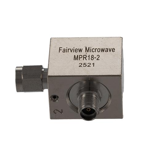 2 Way Power Divider SMA Interface from DC to 18 GHz Rated at 1 Watts MPR18-2