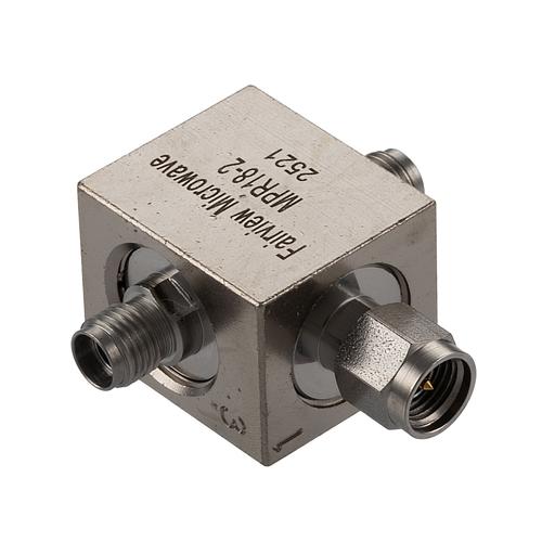 2 Way Power Divider SMA Interface from DC to 18 GHz Rated at 1 Watts MPR18-2