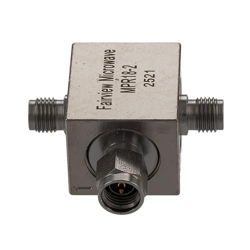 2 Way Power Divider SMA Interface from DC to 18 GHz Rated at 1 Watts MPR18-2