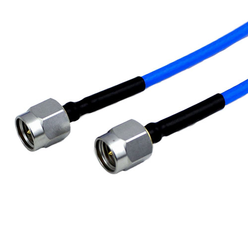 SMA Male (Plug) to SMA Male (Plug) Cable FM-F086 Coax Up To 26.5 GHz, 1.35 VSWR in 120 Inch and RoHS RF085F-0101-120