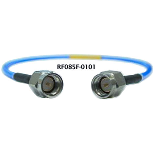 SMA Male (Plug) to SMA Male (Plug) Cable FM-F086 Coax Up To 26.5 GHz, 1.35 VSWR and RoHS RF085F-0101