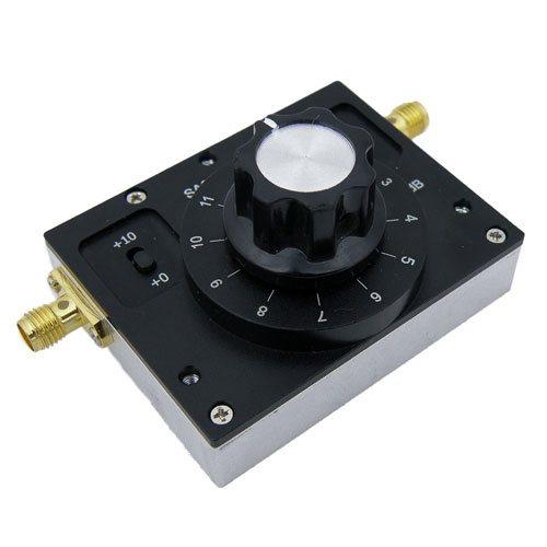 1.7 to 31 dB Step Attenuator With a 1 dB Step SMA Female (Jack) Connectors Rated Up To 2.7 GHz and Up to 2 Watts in a Dial, 1.6 VSWR SA3101SMA