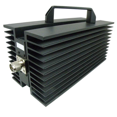 40 dB Fixed Attenuator N Male (Plug) to N Female (Jack) Up to 3 GHz Rated to 300 Watts, Heatsink Paint Body, 1.45 VSWR SA3N300-40