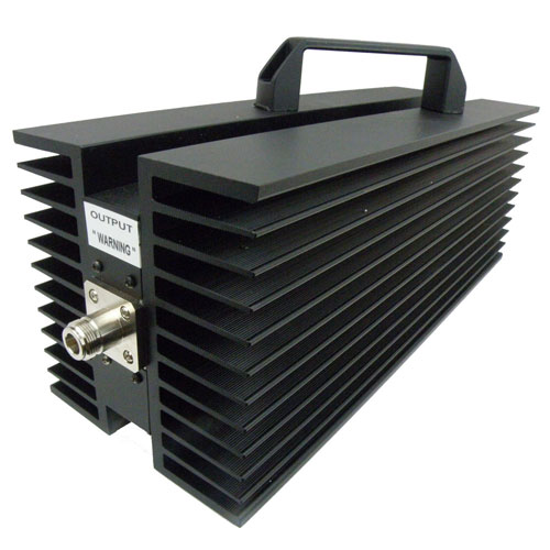 3 dB Fixed Attenuator N Male (Plug) to N Female (Jack) Directional Up to 3 GHz Rated to 500 Watts, Heatsink Body, 1.4 VSWR SA3N500-03