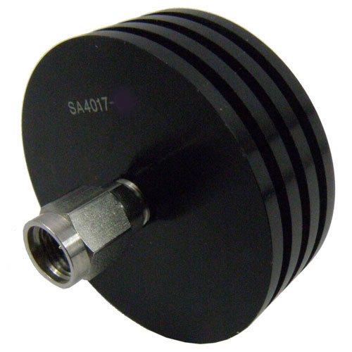 20 dB Fixed Attenuator 2.92mm Male (Plug) to 2.92mm Female (Jack) Up to 40 GHz Rated to 5 Watts, Heatsink Body, 1.45 VSWR SA4017-20