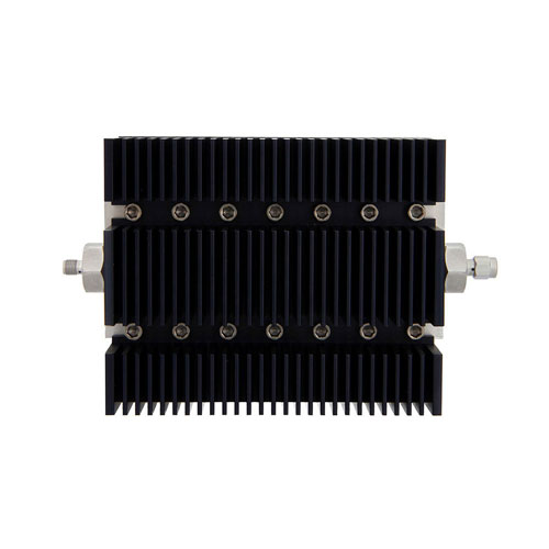 3 dB Fixed Attenuator SMA Female (Jack) to SMA Male (Plug) Directional Up to 6 GHz Rated to 100 Watts, Heatsink Body, 1.45 VSWR SA6SFSM100W-03