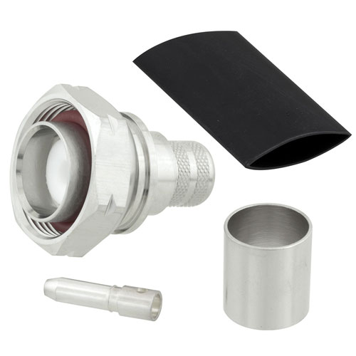 7/16 DIN Male (Plug) Connector For 0.600 inch, LMR-600, LMR-600-DB Cable, Crimp/Solder SC4949