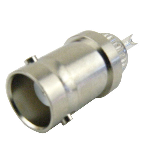 BNC Female (Jack) Connector Solder Cup Terminal, Solder Press-In SC6201