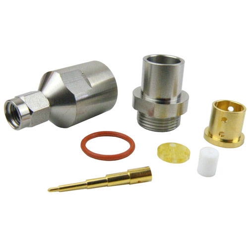 SMA Male (Plug) Connector For Harbour LL335 Cable, Clamp/Solder SC7216
