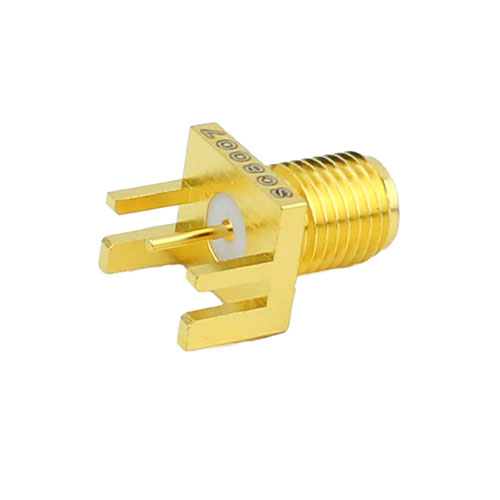 SMA Female PCB Connector .062 inch End Launch Solder Attachment SC8007
