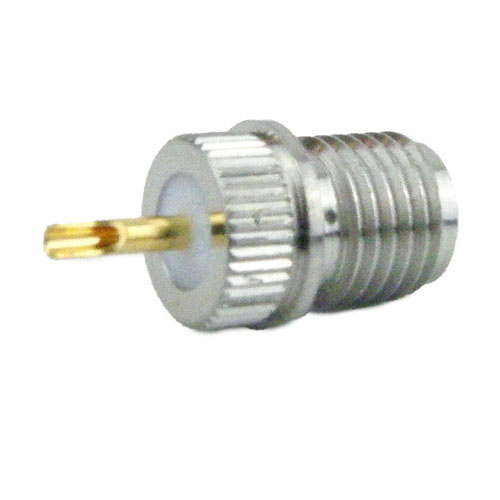 SMA Female (Jack) Connector Solder Cup Terminal, Solder Press-In SC8483