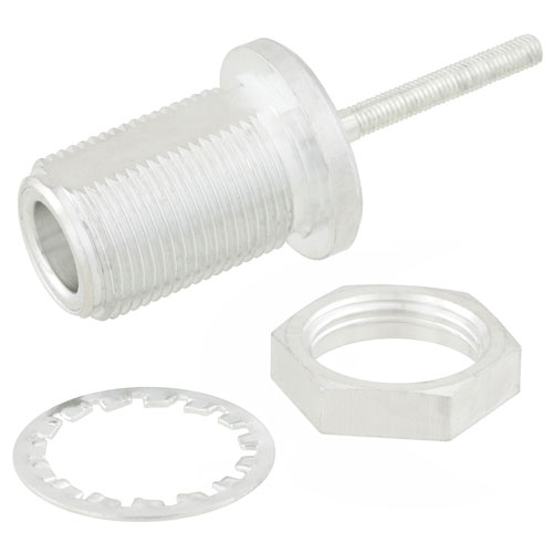 N Female (Jack) Bulkhead Connector Threaded Pin Terminal, Solder SC9358